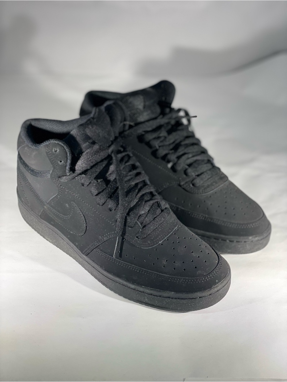 Nike Men's All-Black High-Top Sneakers